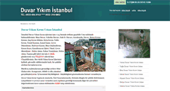 Desktop Screenshot of duvaryikimkirimisleri.com